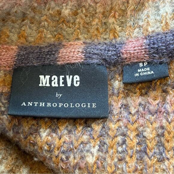 Anthropologie Maeve Wainwright Sweater Mohair Wool Blend Small Petite - Picture 5 of 13